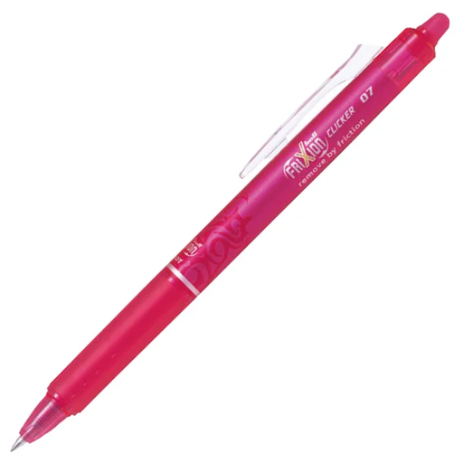 [081066] BOLIGRAFO PILOT FRIXION CLICKER ROSA