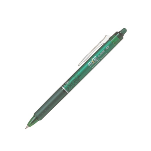 [119265] BOLÍGRAFO TINTA GEL PILOT FRIXION CLICKER VERDE