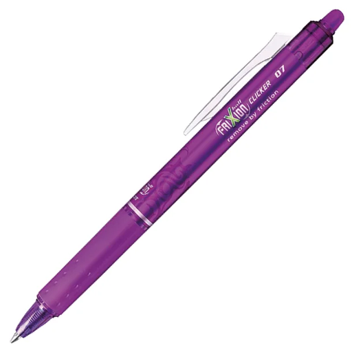 [081024] BOLIGRAFO PILOT FRIXION CLICKER VIOLETA