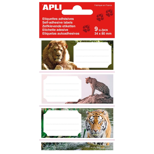 [249488] BOLSA 9 ETIQUETAS VAC SELVA