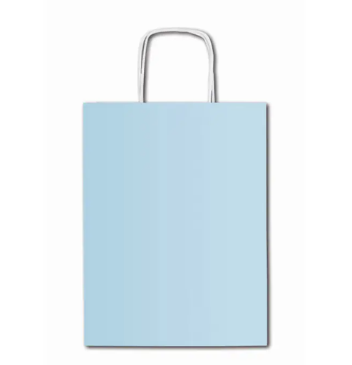 [877588] BOLSA ASA 27*22 AZUL PASTEL 6498