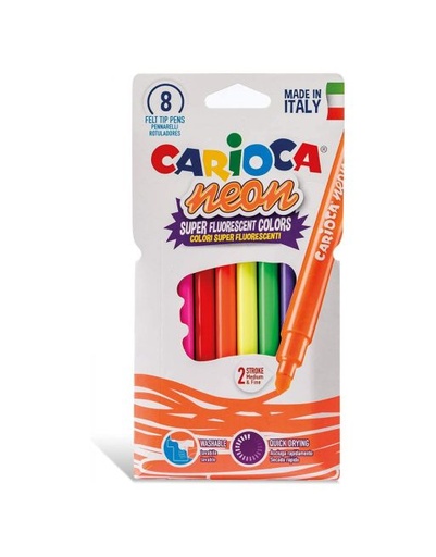 [620294] BOLSA CARTON 8 ROT.CARIOC NEON