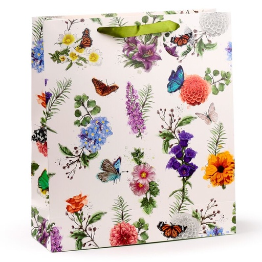 [000727] BOLSA DE REGALO MARIPOSAS MEADOWS EXTRA GRANDE