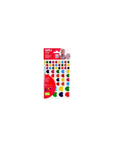 [249482] BOLSA GOMETS PEGATINAS CORAZON SURTIDOS