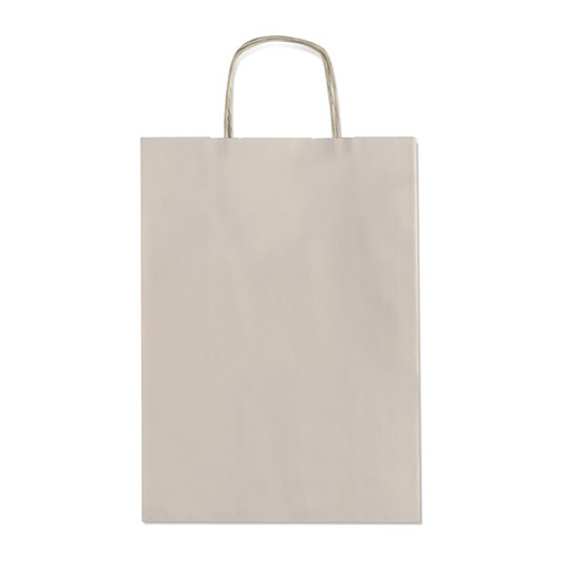 [927005] BOLSA KRAFT ALLEGRA COLOR GRIS 36x12X41CM