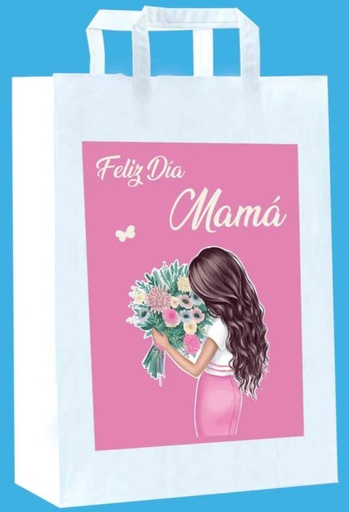 [879438] BOLSA MEDIANA BLANCA MAMA
