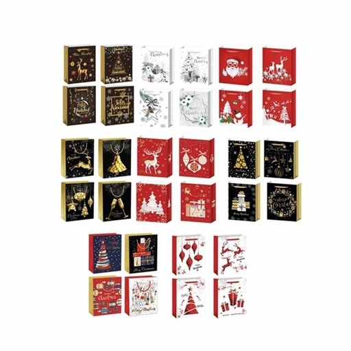 [752143] BOLSA PEQUEÑA NAVIDAD RED LUXE