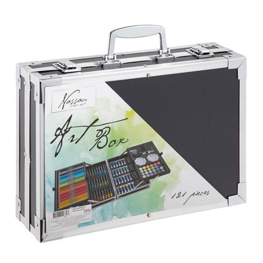 [600533] CAJA ACRILICOS 6 COL.BAS.120ML