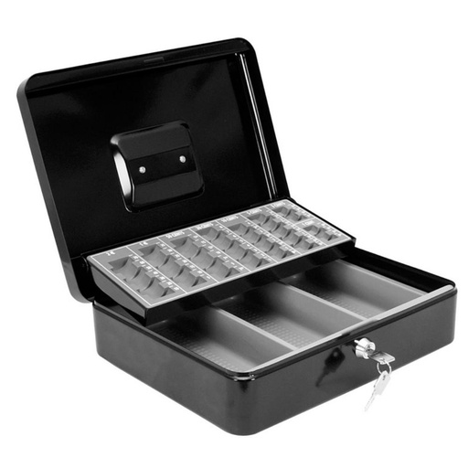 [040496] CAJA DE CAUDALES C/BANDEJA MONEDAS