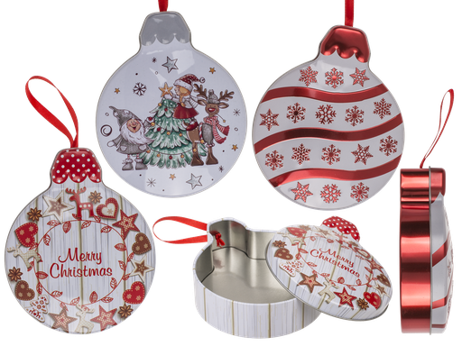 [880805] CAJA META.REGALO ADORNO NAVID.