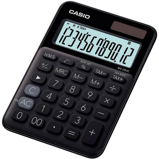 [247855] CALCULADORA CASIO MS20UC NEGRO