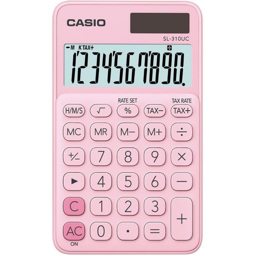 [247853] CALCULADORA CASIO SL310UC ROSA