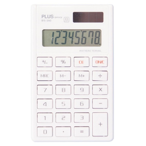 [220512] CALCULADORA PLUS BS-180 ANTIB