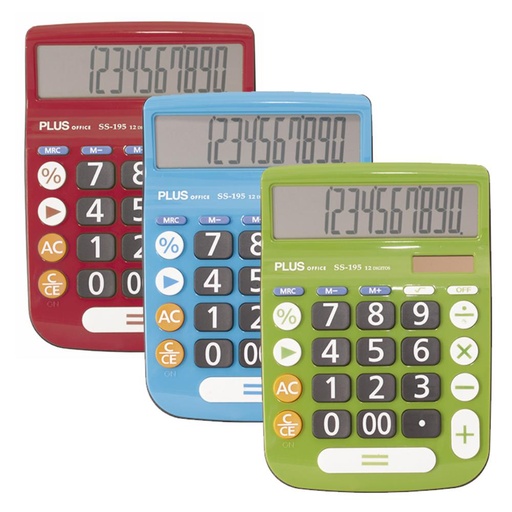 [220523] CALCULADORA PLUS SS-195