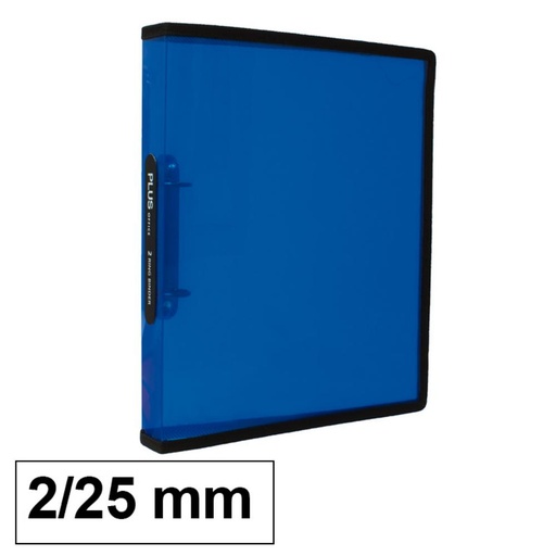 [180882] CARPETA A4 2A 25mm PLUS AZUL