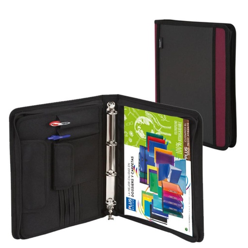 [181082] CARPETA A4 4A/25 CREMALLE.ROJO