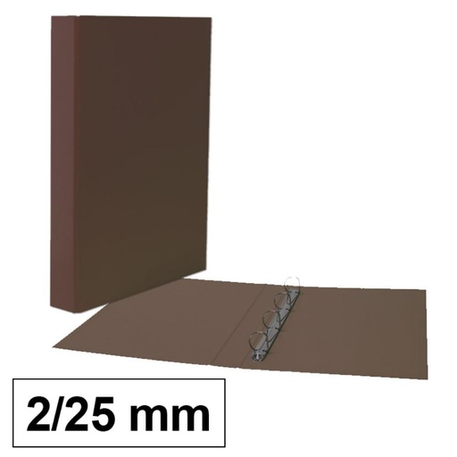 [180768] CARPETA F 2A/25 CARTON MARRON