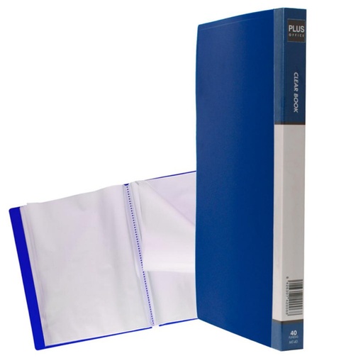 [180222] CARPETA FUNDAS MT40 RIGIDA 40F AZUL