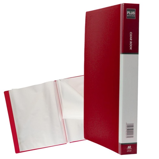 [180694] CARPETA FUNDAS MT60 RIGIDA 60F ROJO