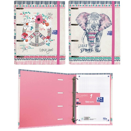 [028512] CARPETA OXFORD SOFT A4 4A REC