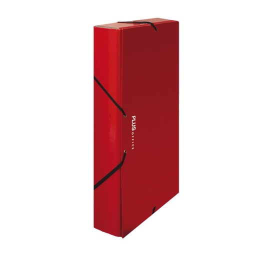 [180948] CARPETA PROYECTO 3cm.BRILLO ROJO