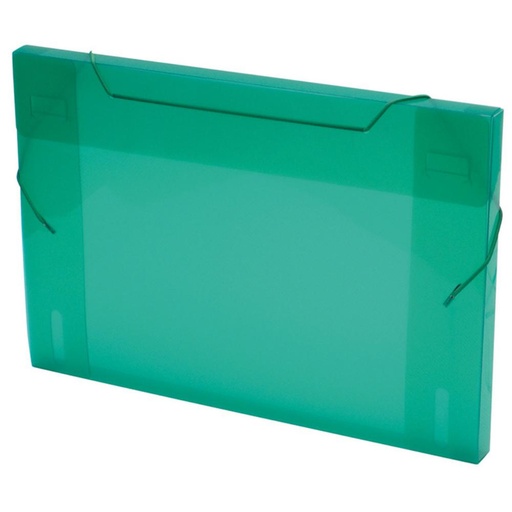 [181031] CARPETA PROYECTO 3cm.TRASLUCIDA VERDE