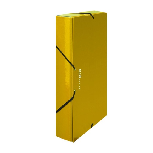[180959] CARPETA PROYECTO 5cm.BRILLO AMARILLO