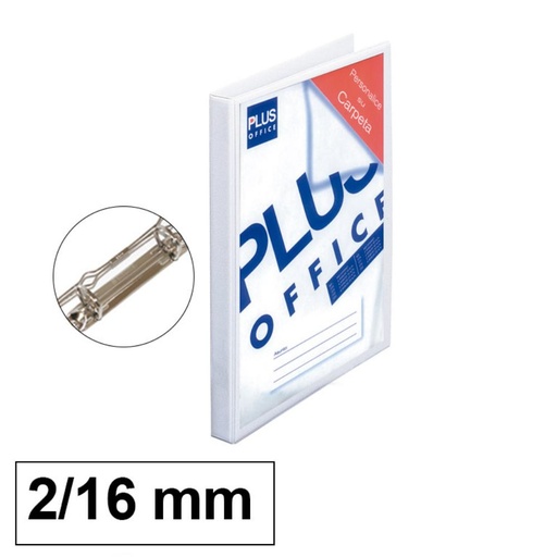 [180114] CARPETA PVC PLUS A4 CANG.2A 16
