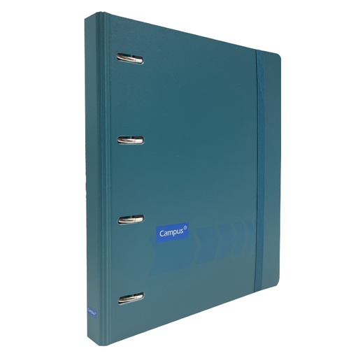 [181407] CARPETA RINGBOOK CAMPUS UNIVERSITY 4 ANILLAS+RECAMBIO AZUL