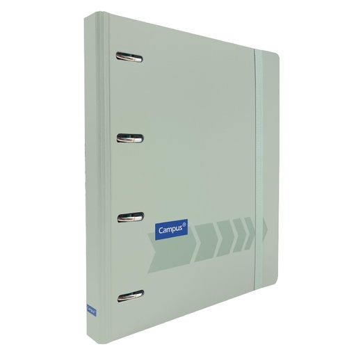 [181409] CARPETA RINGBOOK CAMPUS UNIVERSITY 4 ANILLAS+RECAMBIO VERDE CLARO