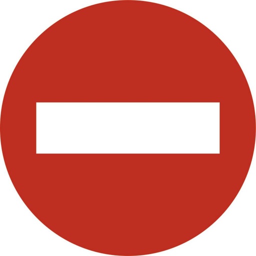 [220768] CARTEL DIRECCION PROHIBIDA
