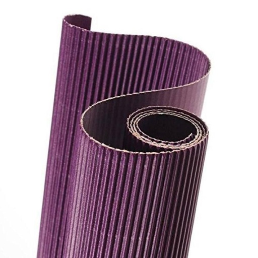 [600182] CARTON ONDULADO VIOLETA P/5