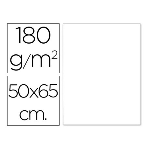 [649804] CARTULINA 50X65 185G GUARRO BL