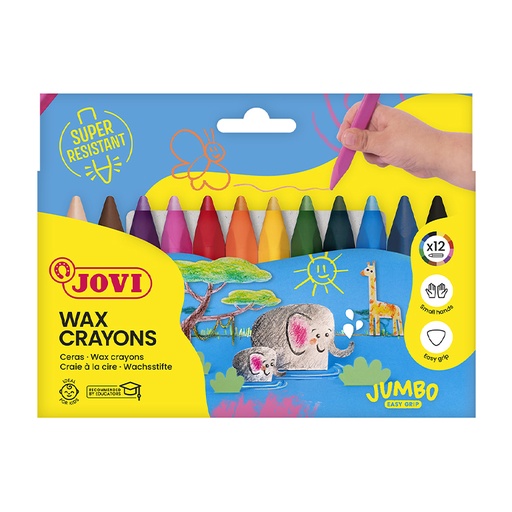 [649779] CERAS JOVI TRIWAX 12 COLORES