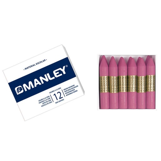 [630595] CERAS MANLEY ROSA CLARO /12UD