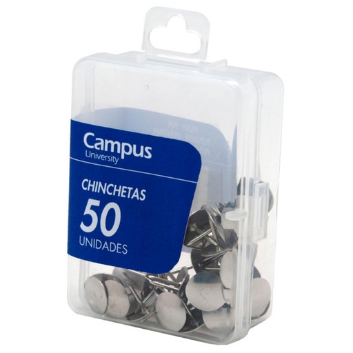 [040343] CHINCHETAS CROMADAS C/50 MAKRO