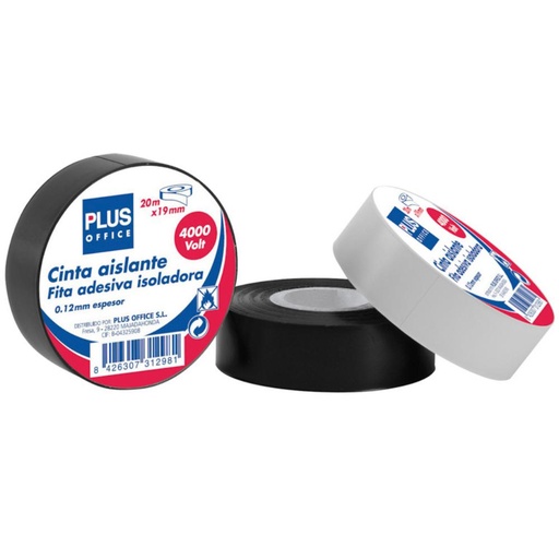 [040504] CINTA AISLANTE 20*19 NEGRA