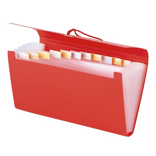 [181087] CLASIFICADOR PLUS PP GOMAS RECIBO ROJO