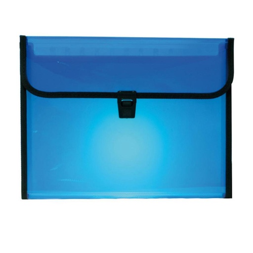 [180422] CLASIFICADOR PP.12DEP.BROCHE TRANS.AZUL