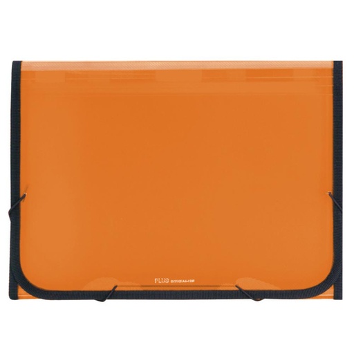 [180705] CLASIFICADOR PP.12DEP.GOMA.TRANS.NARANJA