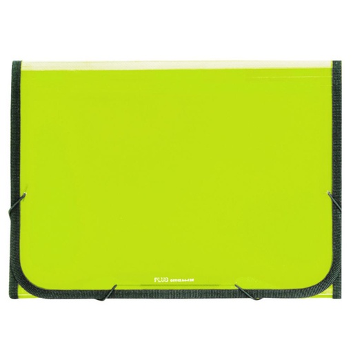 [180713] CLASIFICADOR PP.12DEP.GOMA.TRANS.VERDE CLARO