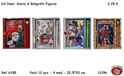 [752239] COL.NOEL DIARIO&BOLI FIGU.6185