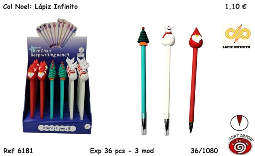 [752233] COL.NOEL LAPIZ INFINITO 6181