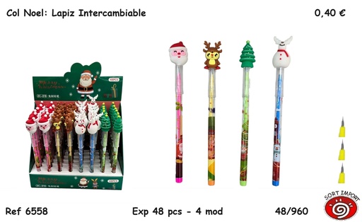 [752234] COL.NOEL LAPIZ INTERCAMBI.6558