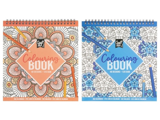 [624245] LIBRO COLOREAR MANDALAS 21X20CM 120GR CR5011/GE