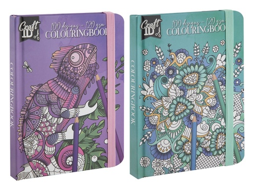 [863085] LIBRO COLOREAR 12X16CM 50H 120GR CR5019/GE