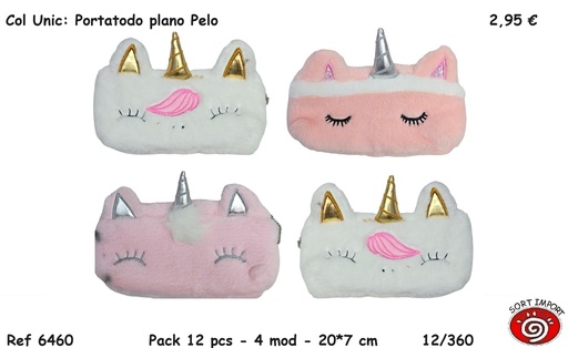 [881750] PORTATODO UNICORNIO PELO CARAS 6460