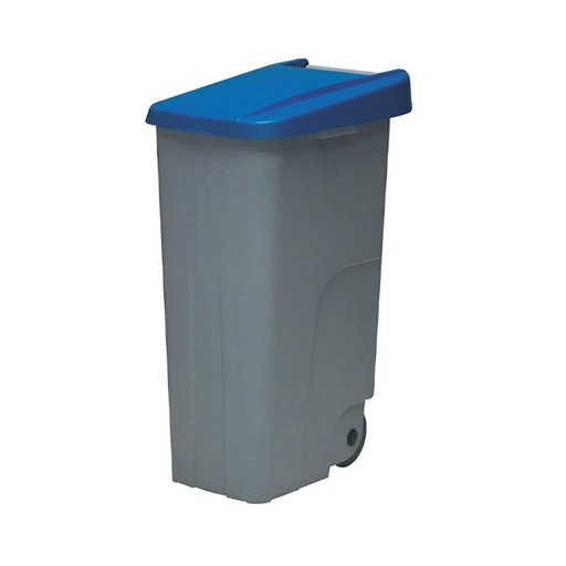 [749776] CONTENEDOR RECICLAJE 110L AZUL