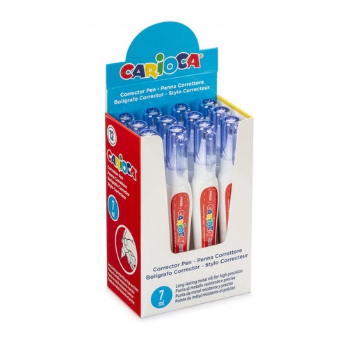 [926737] CORRECTOR PEN CARIOCA EXP.12UD