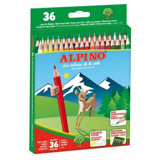 [649796] CREYONES ALPINO 36 LARGOS